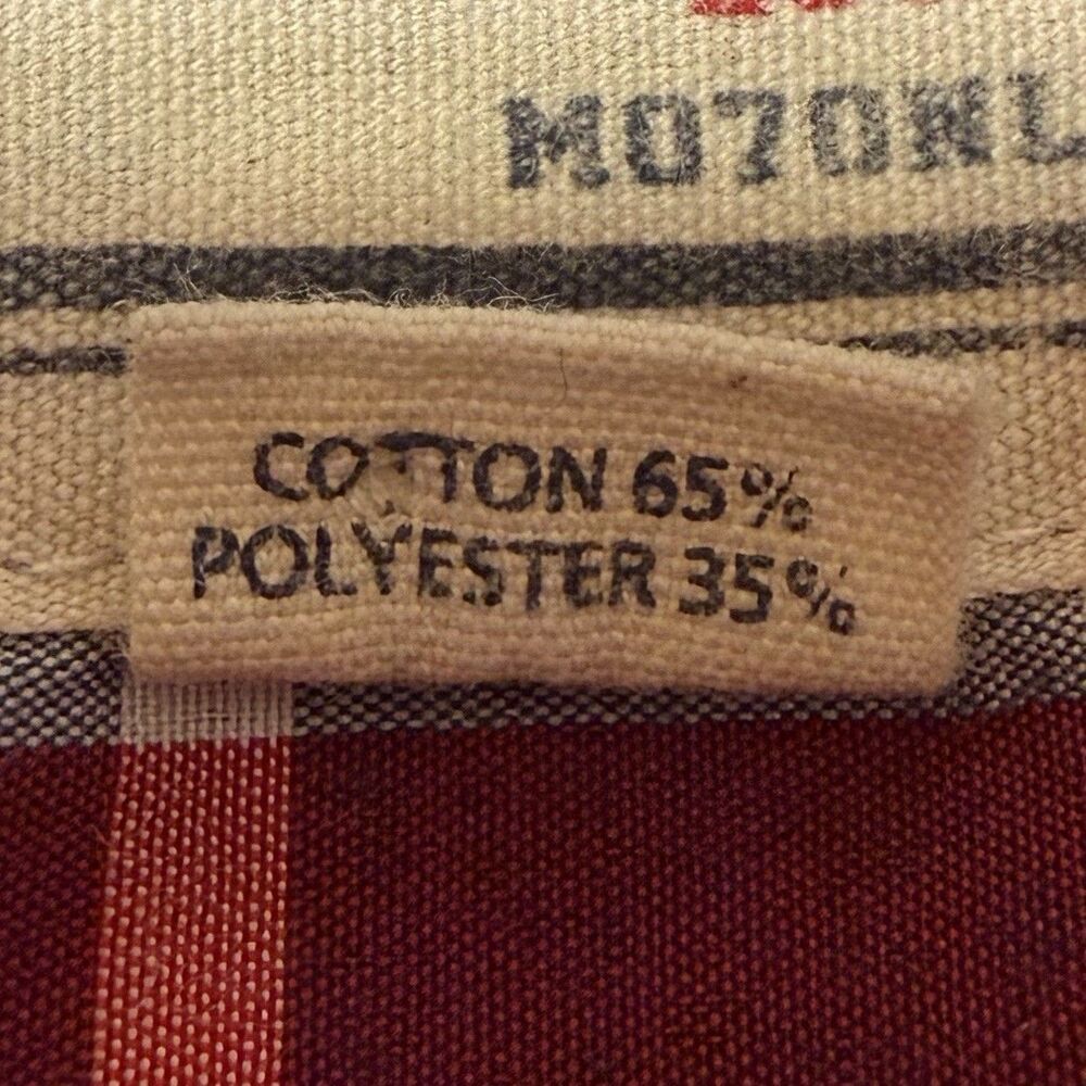 Plaid Button Up Shirt Patchwork Short Sleeve Dual… - image 14